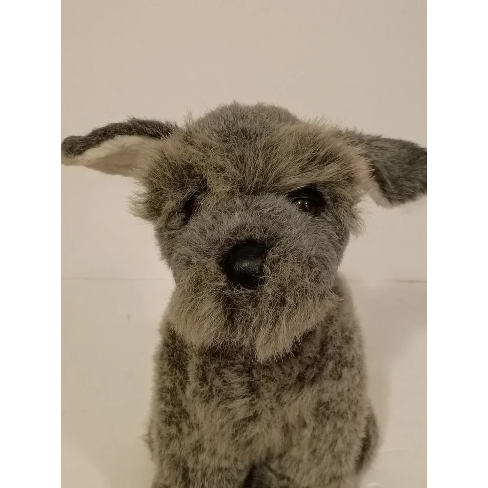 Vintage 1985 Avanti‎ Applause Plush Stuffed Scotty Dog Grey